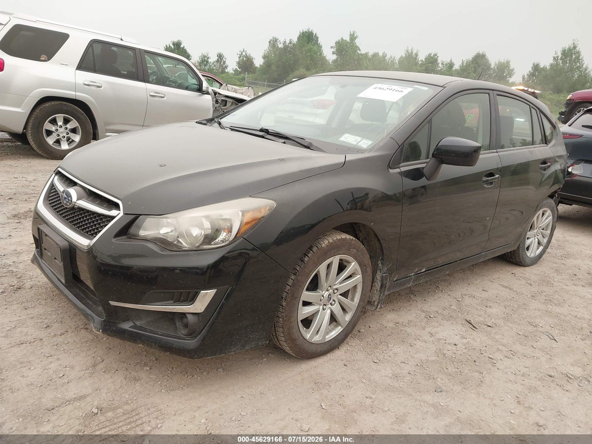 2016 SUBARU IMPREZA 2.0I PREMIUM — снимка 2