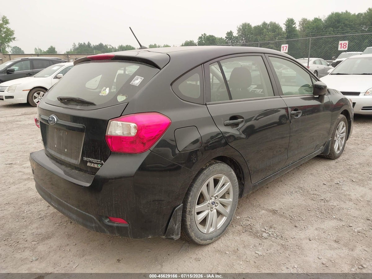 2016 SUBARU IMPREZA 2.0I PREMIUM — снимка 4