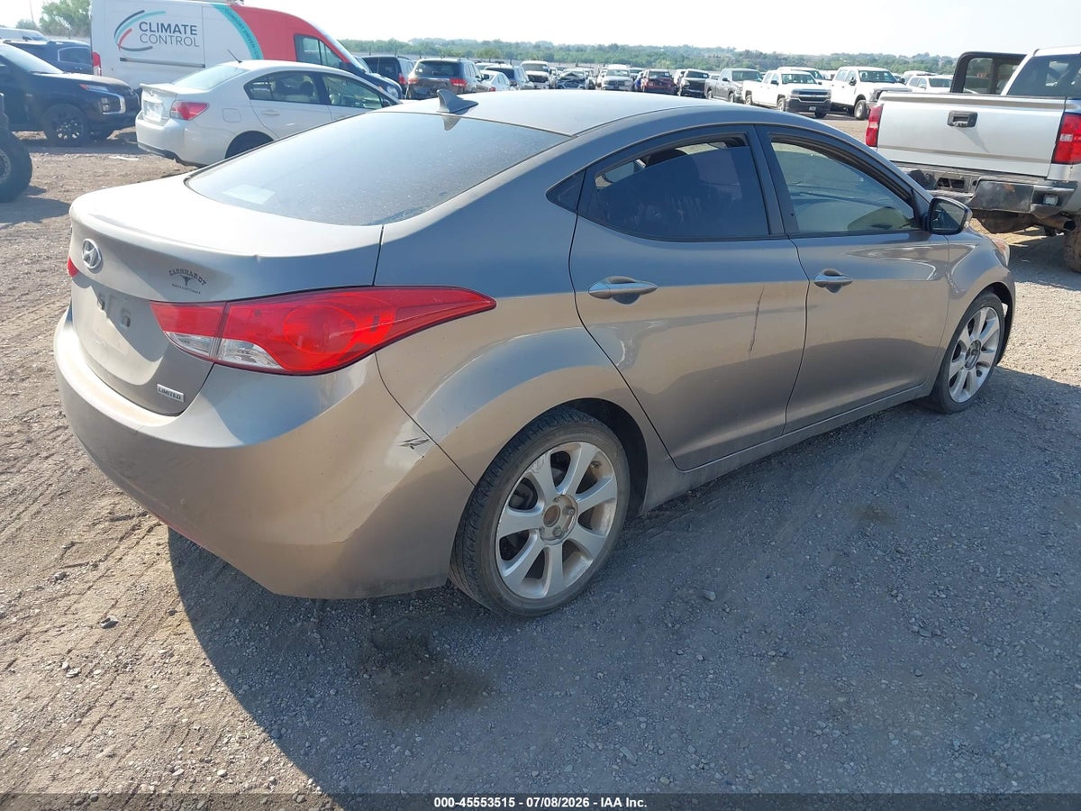 2013 HYUNDAI ELANTRA LIMITED — снимка 4