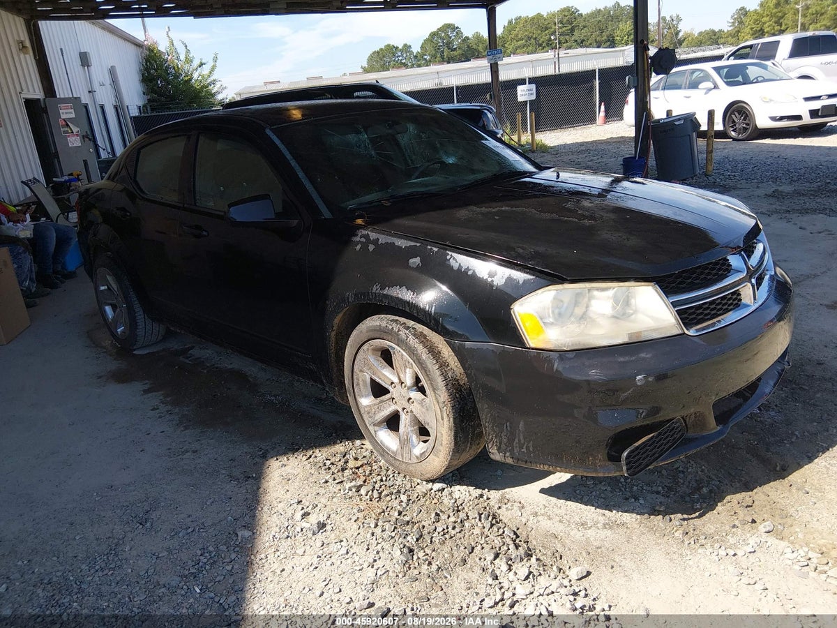 2012 DODGE AVENGER SE