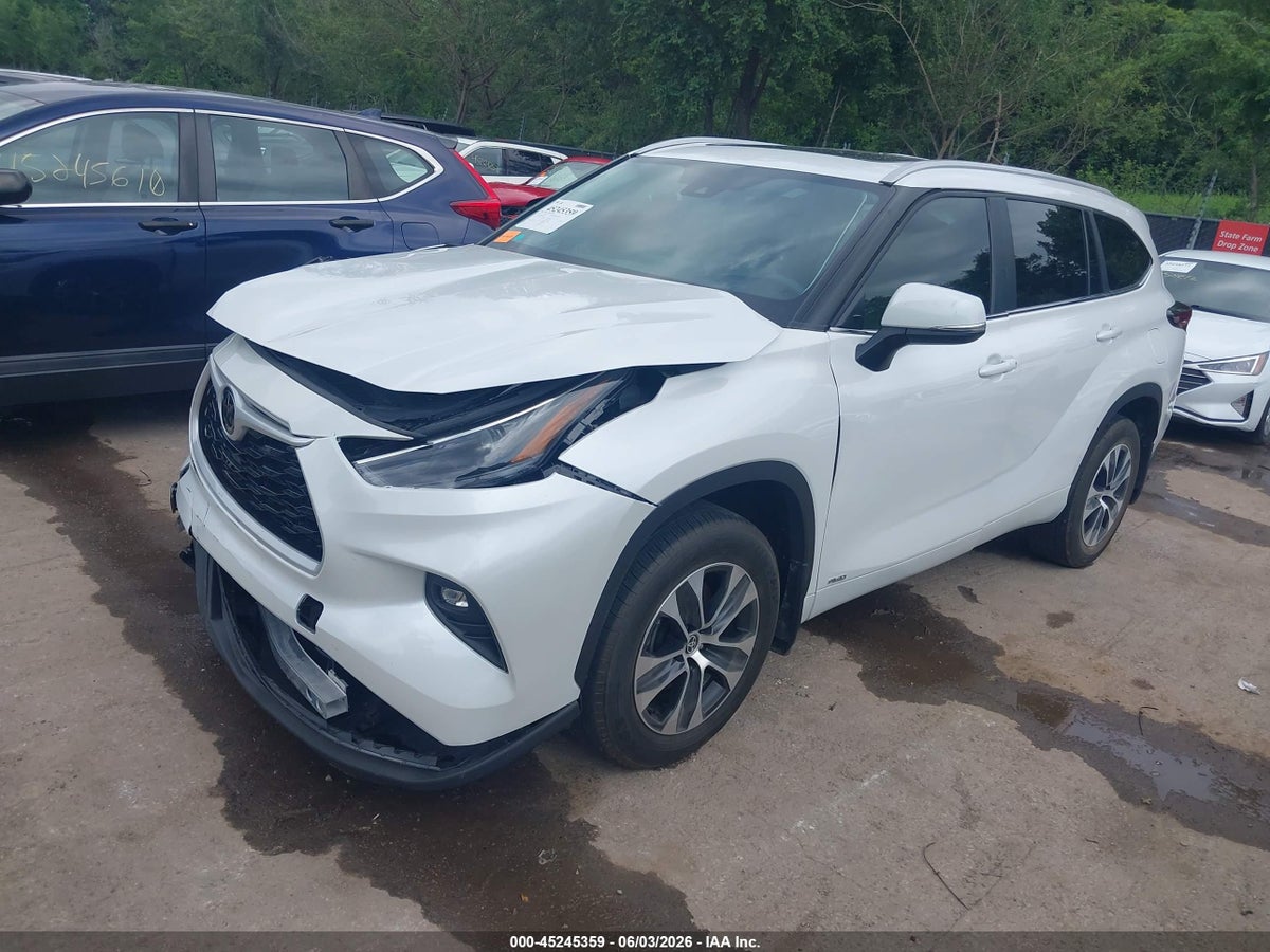 2025 TOYOTA HIGHLANDER HYBRID XLE — снимка 2