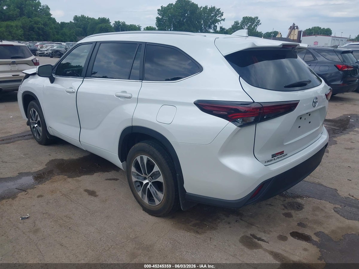 2025 TOYOTA HIGHLANDER HYBRID XLE — снимка 3