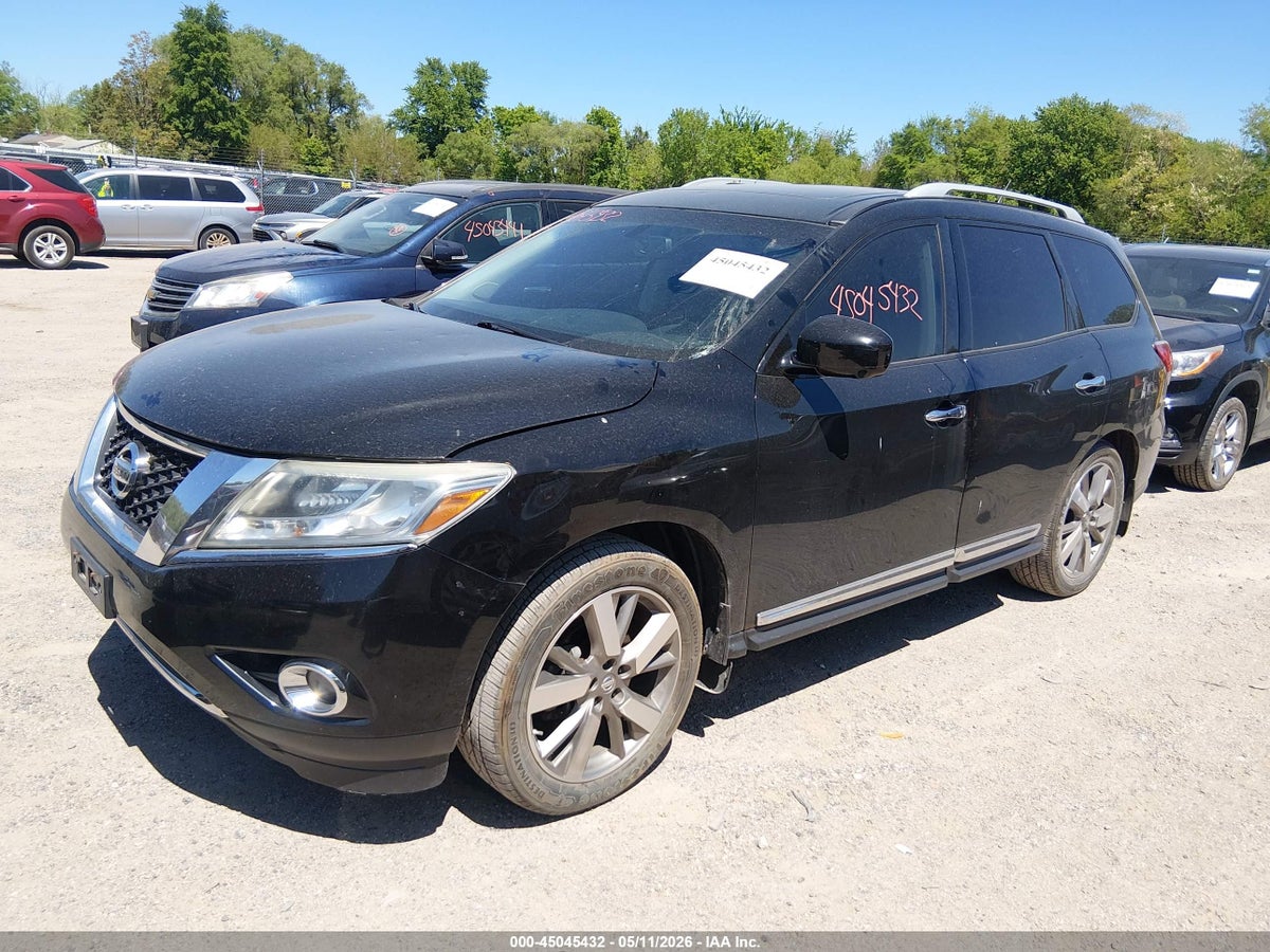 2014 NISSAN PATHFINDER PLATINUM — снимка 2