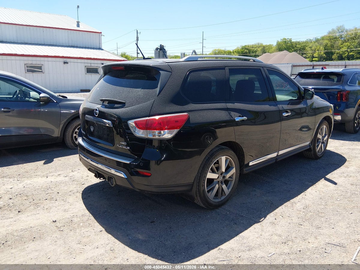 2014 NISSAN PATHFINDER PLATINUM — снимка 4