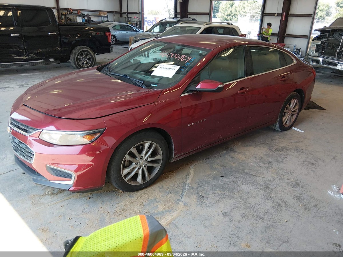 2017 CHEVROLET MALIBU 1LT — снимка 2