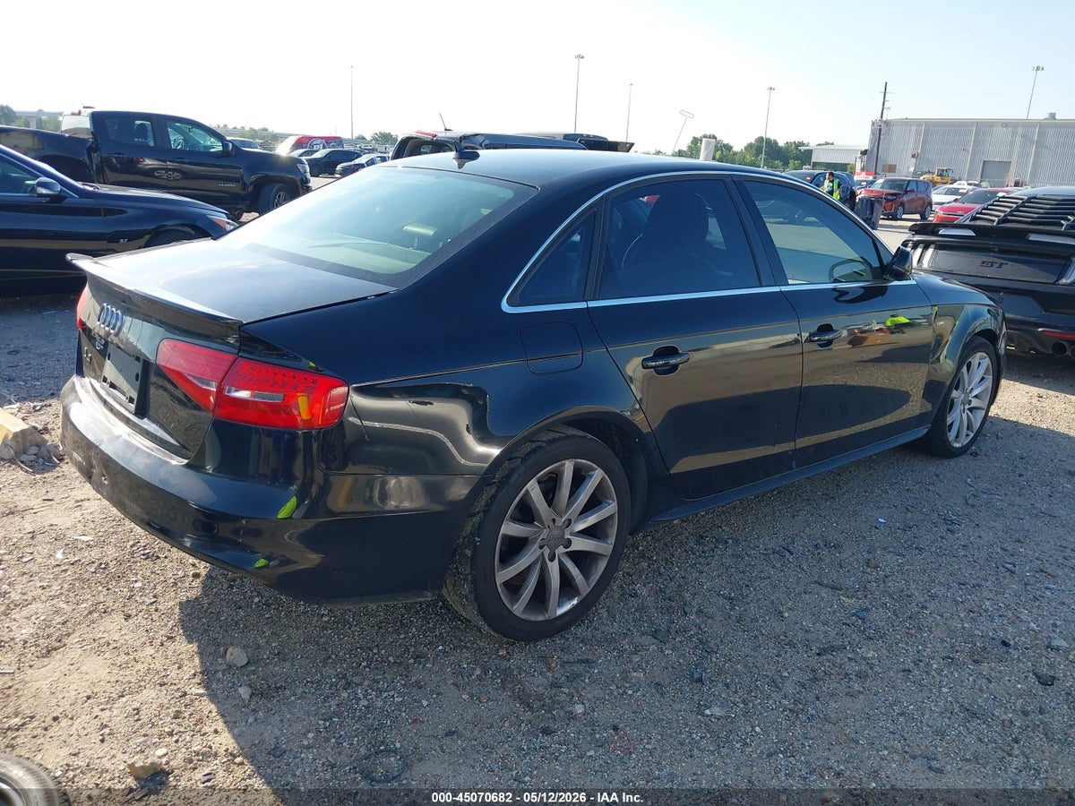 2014 AUDI A4 2.0T PREMIUM — снимка 4