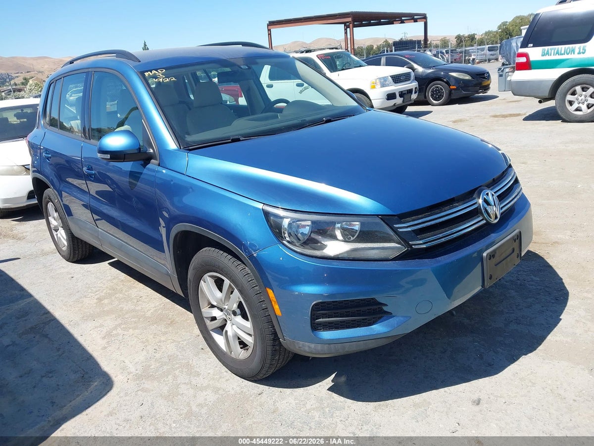 2017 VOLKSWAGEN TIGUAN 2.0T/2.0T S