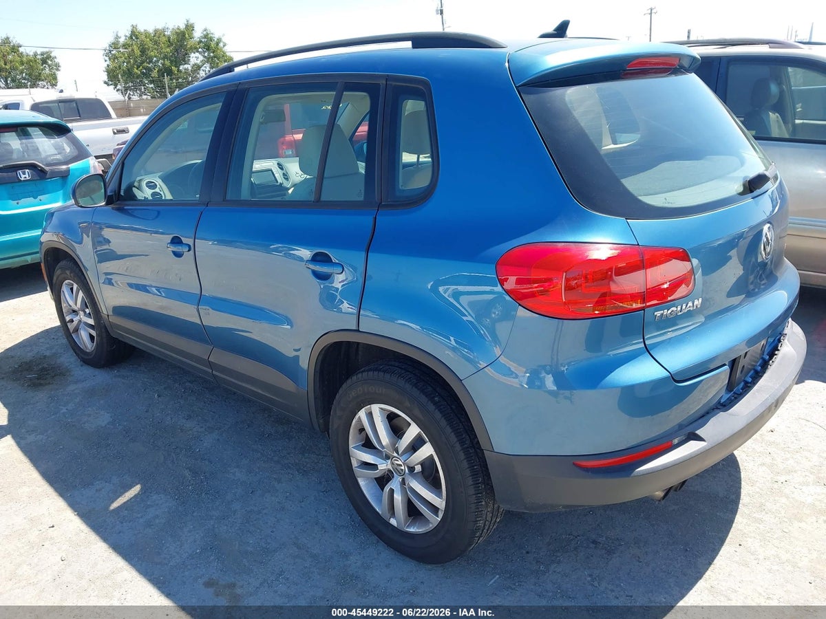 2017 VOLKSWAGEN TIGUAN 2.0T/2.0T S — снимка 3