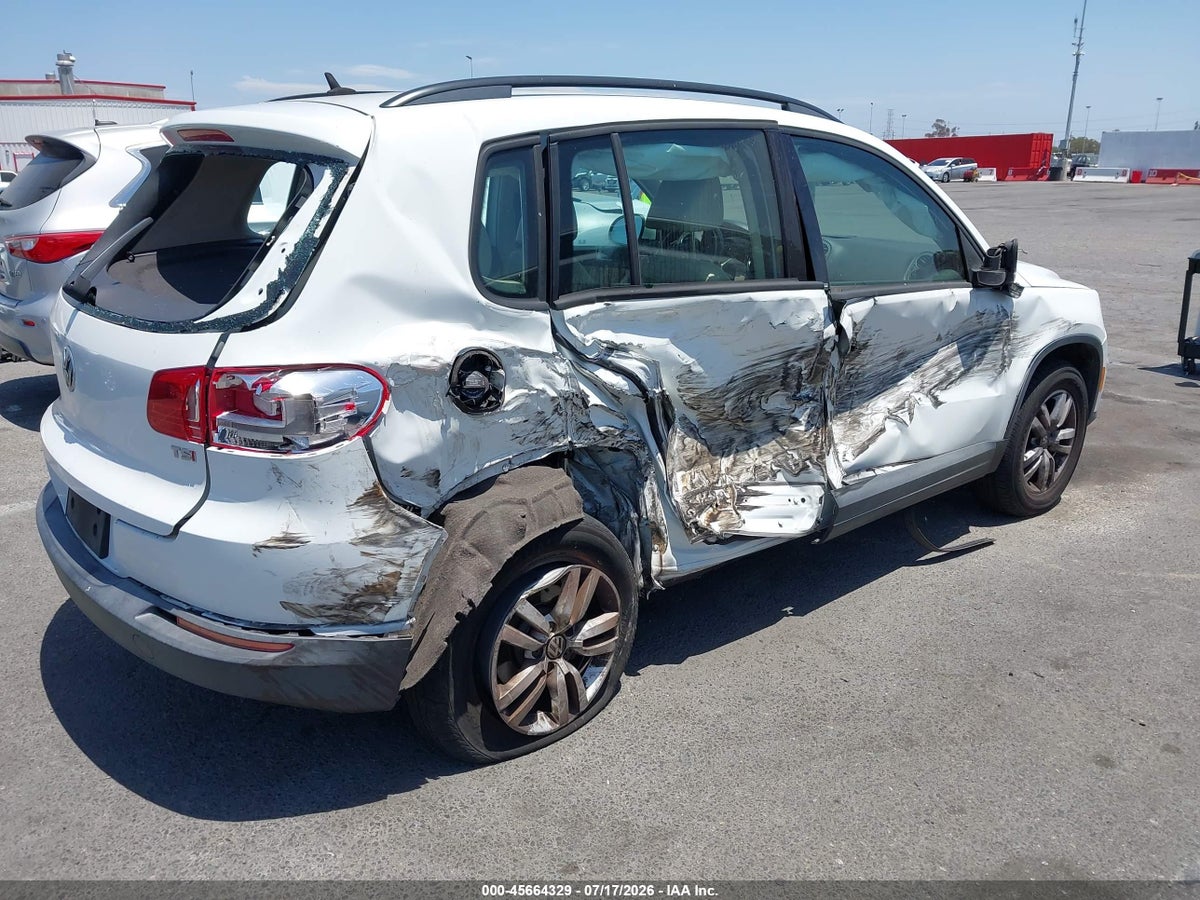 2016 VOLKSWAGEN TIGUAN S — снимка 4