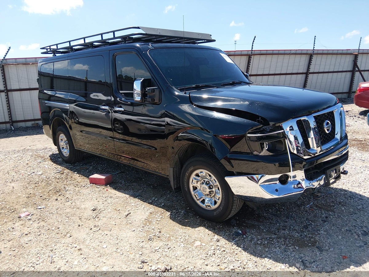 2019 NISSAN NV PASSENGER NV3500 HD SL V8