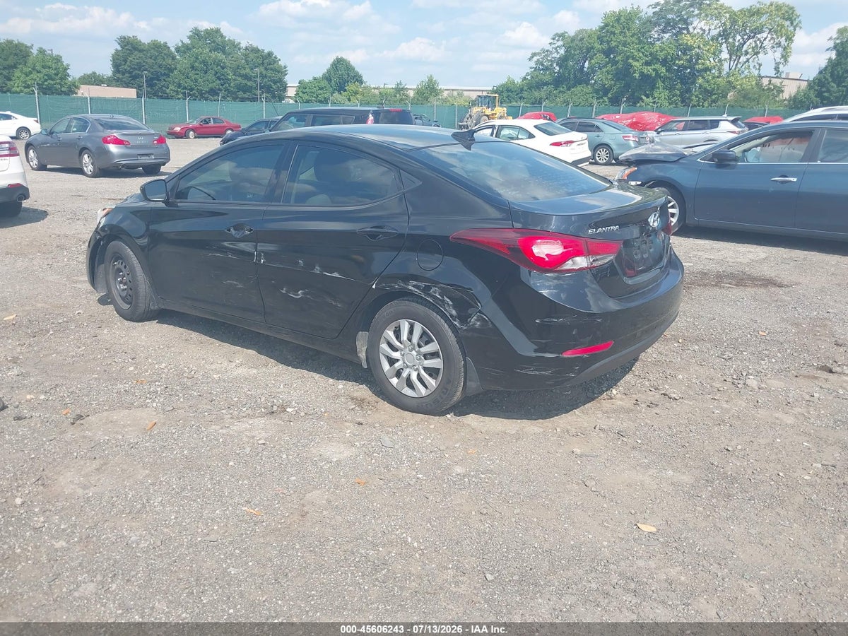 2016 HYUNDAI ELANTRA SE — снимка 3