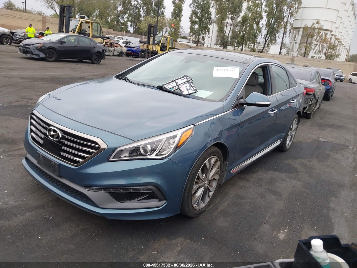 2015 HYUNDAI SONATA LIMITED 2.0T — снимка 2