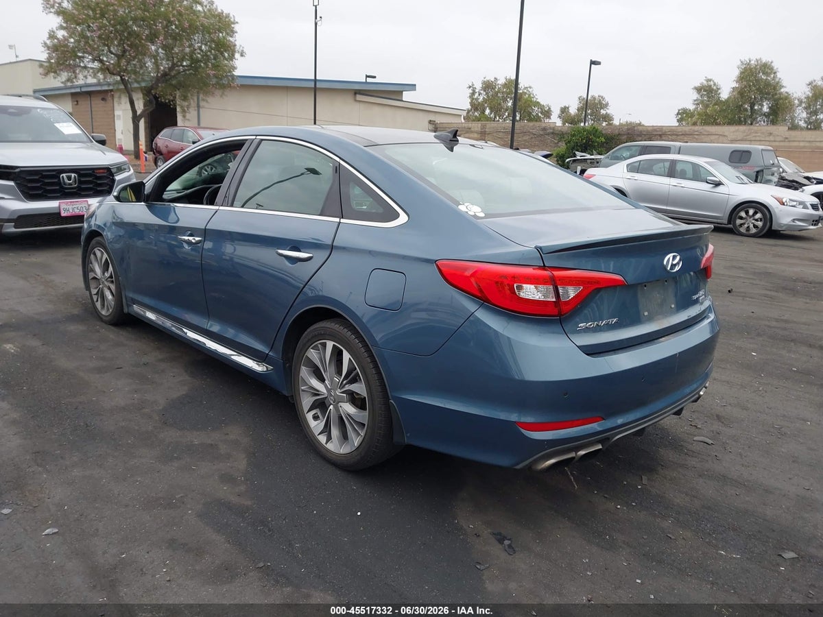 2015 HYUNDAI SONATA LIMITED 2.0T — снимка 3