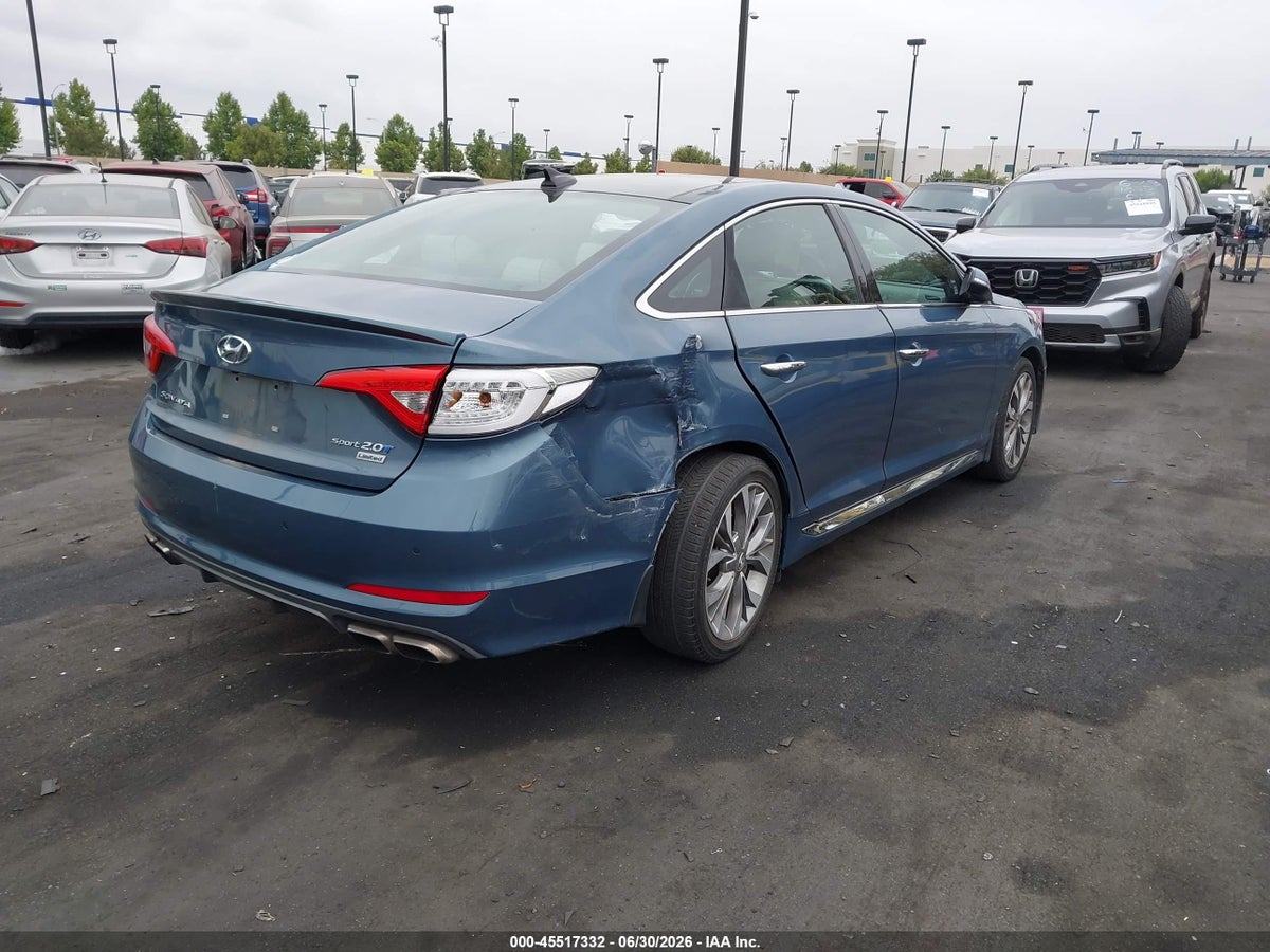 2015 HYUNDAI SONATA LIMITED 2.0T — снимка 4