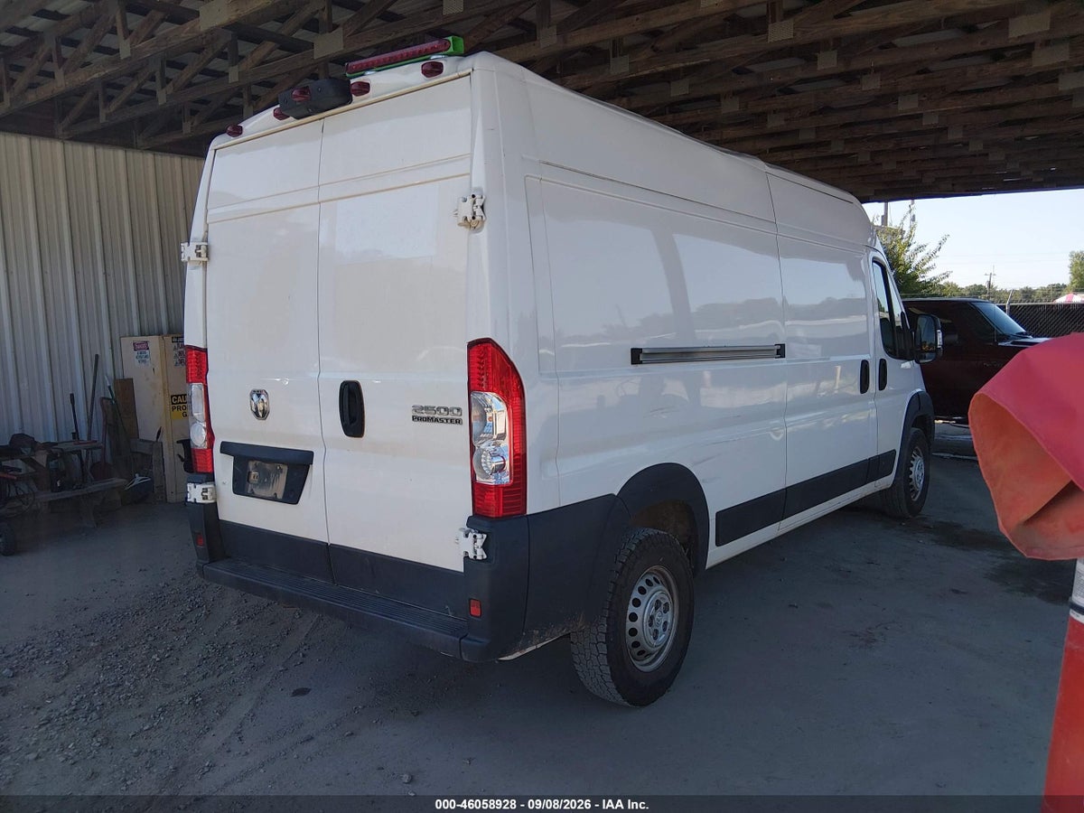 2025 RAM PROMASTER 2500 TRADESMAN HIGH ROOF 159 WB W/PASS SEAT — снимка 4
