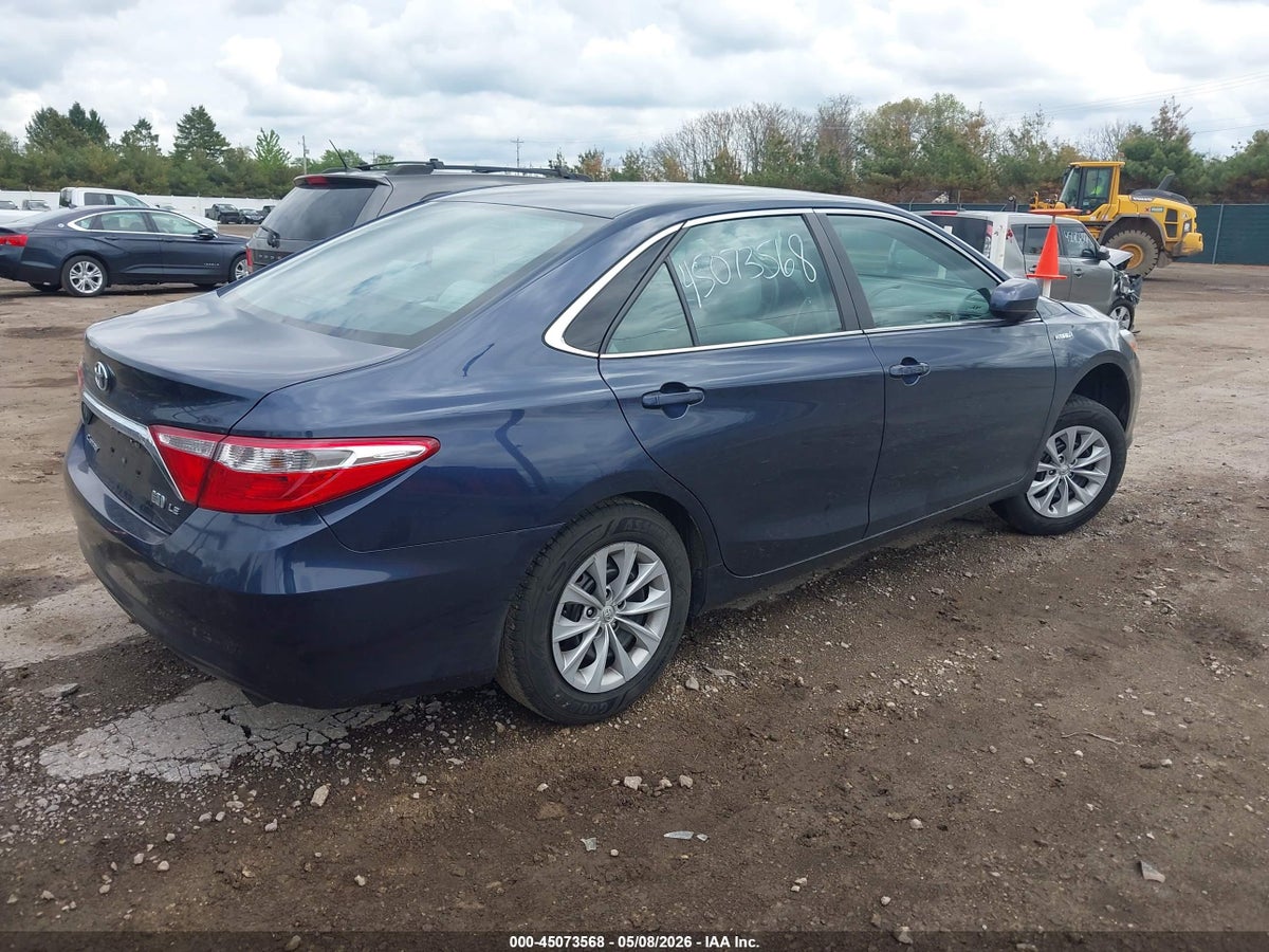 2017 TOYOTA CAMRY HYBRID LE — снимка 4