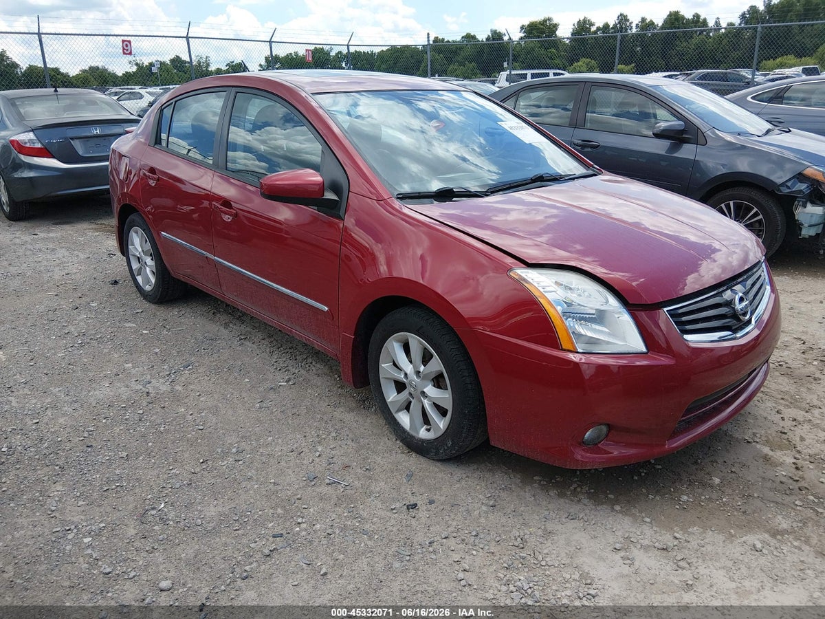 2012 NISSAN SENTRA 2.0 SL