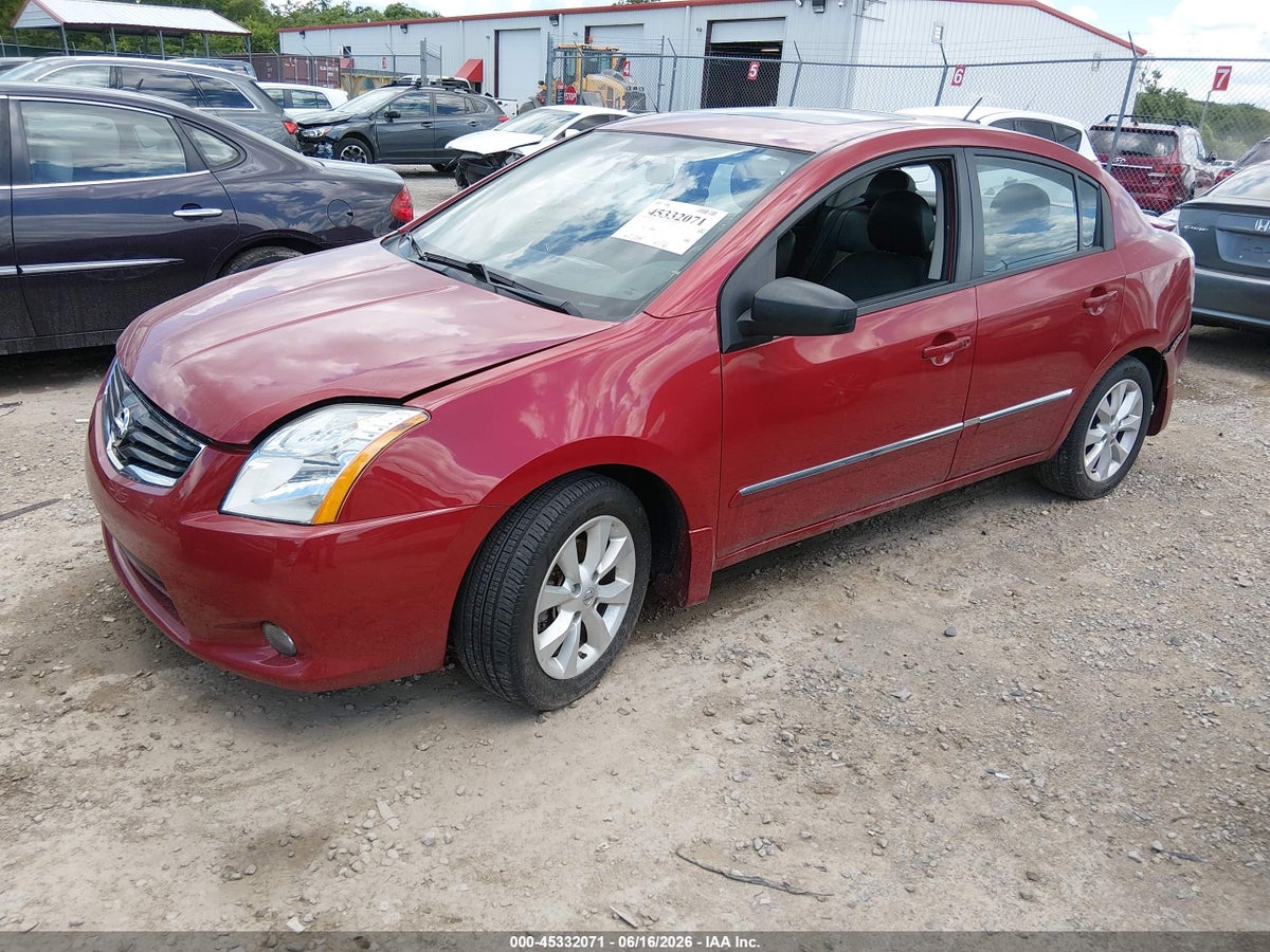 2012 NISSAN SENTRA 2.0 SL — снимка 2