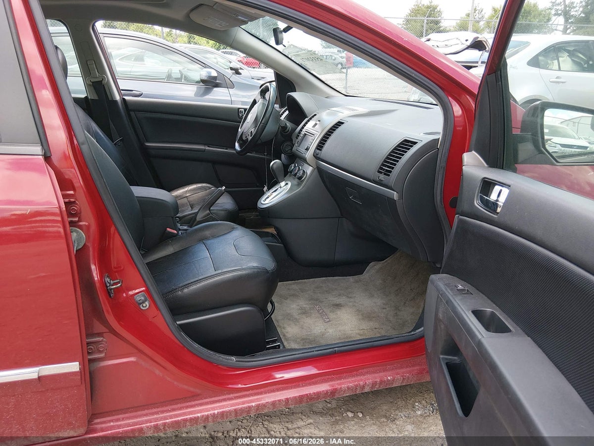 2012 NISSAN SENTRA 2.0 SL — снимка 5