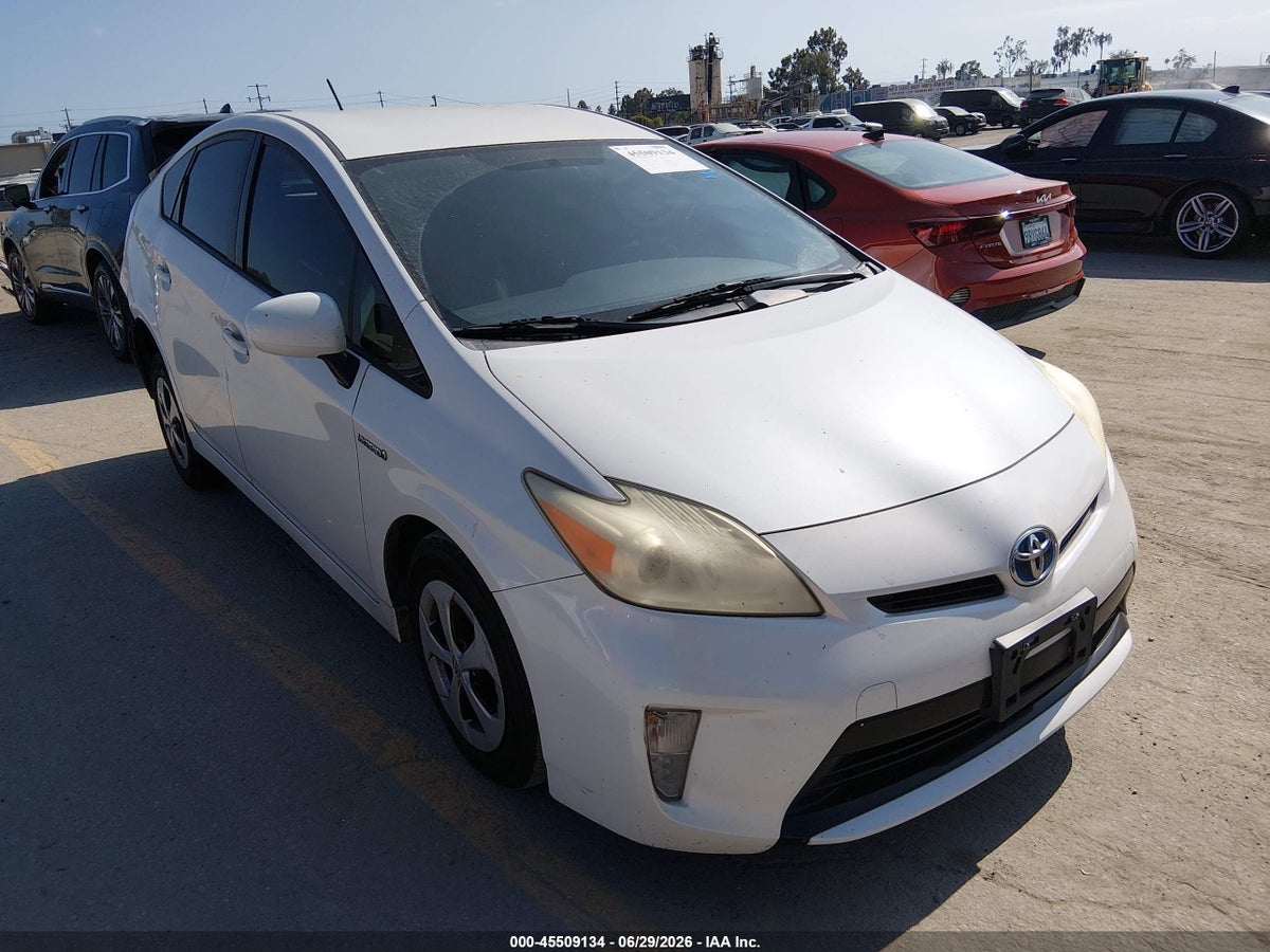 2012 TOYOTA PRIUS THREE