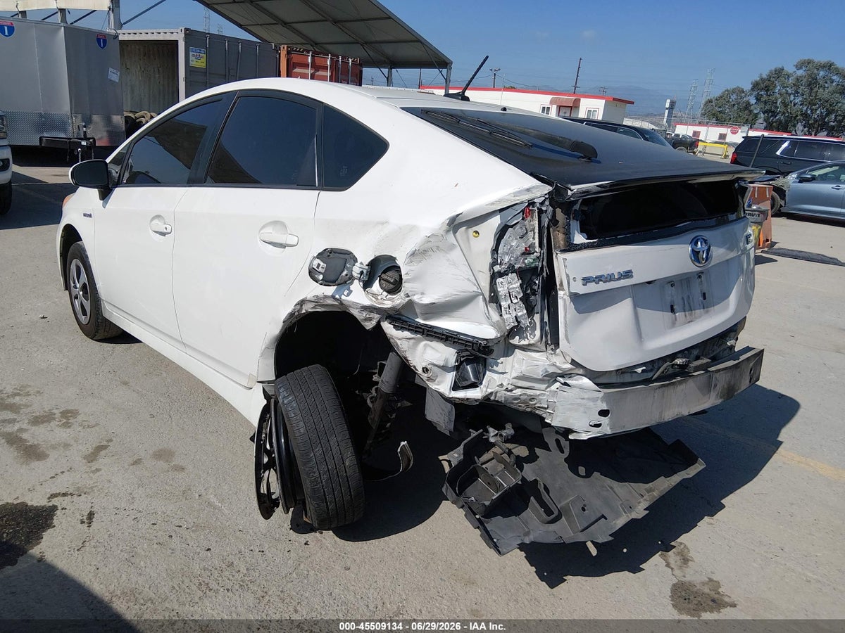 2012 TOYOTA PRIUS THREE — снимка 3
