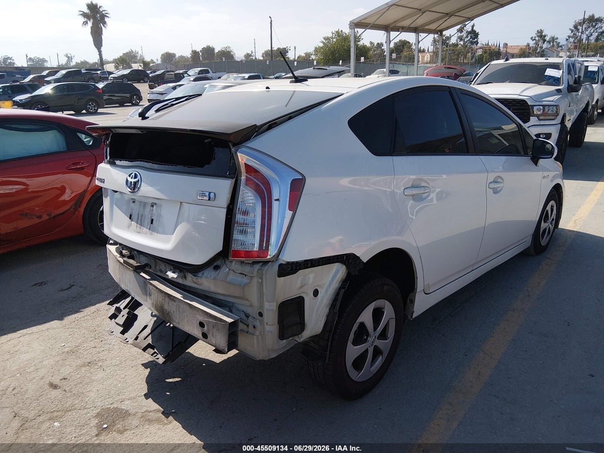 2012 TOYOTA PRIUS THREE — снимка 4