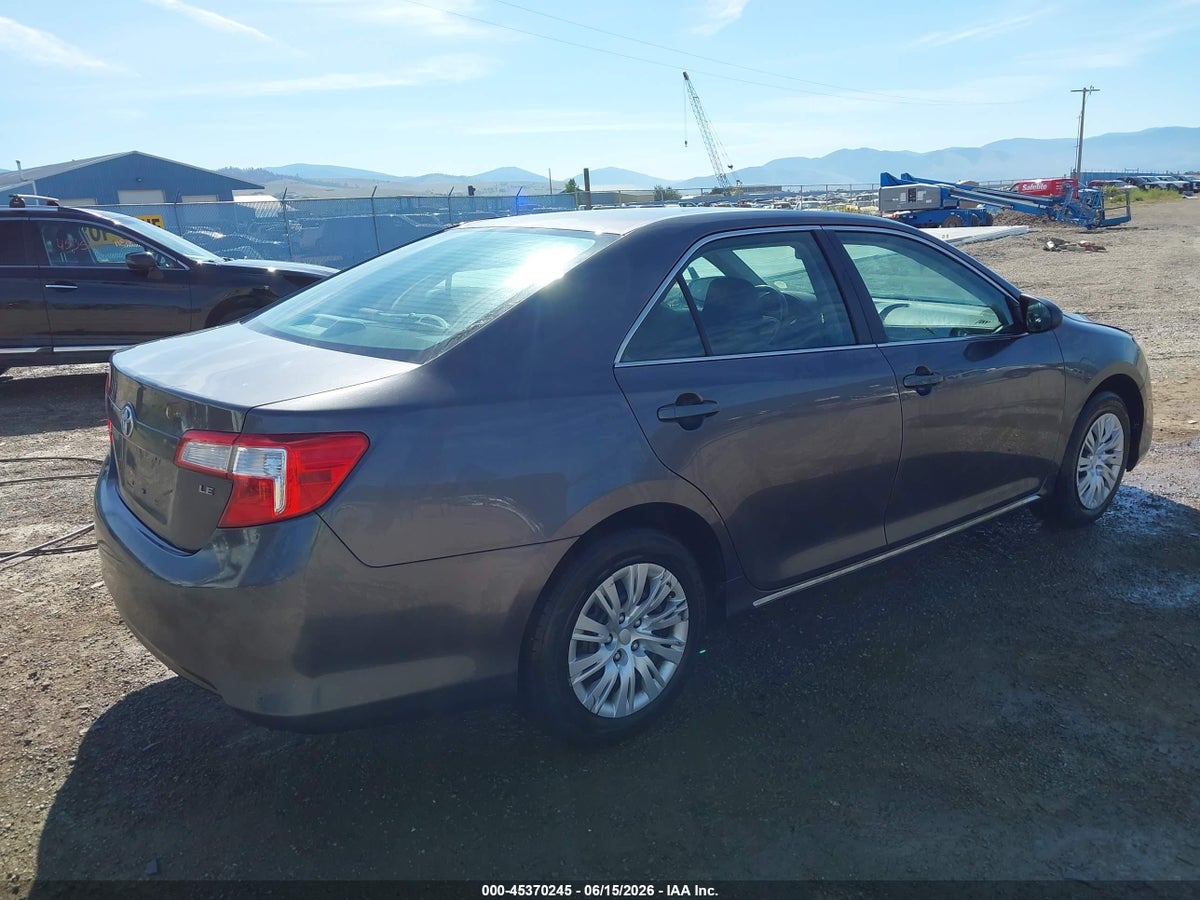 2014 TOYOTA CAMRY LE — снимка 4