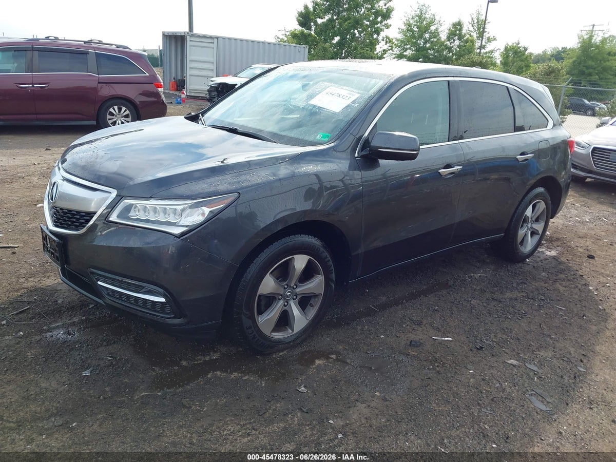 2016 ACURA MDX ACURAWATCH PLUS PACKAGE — снимка 2