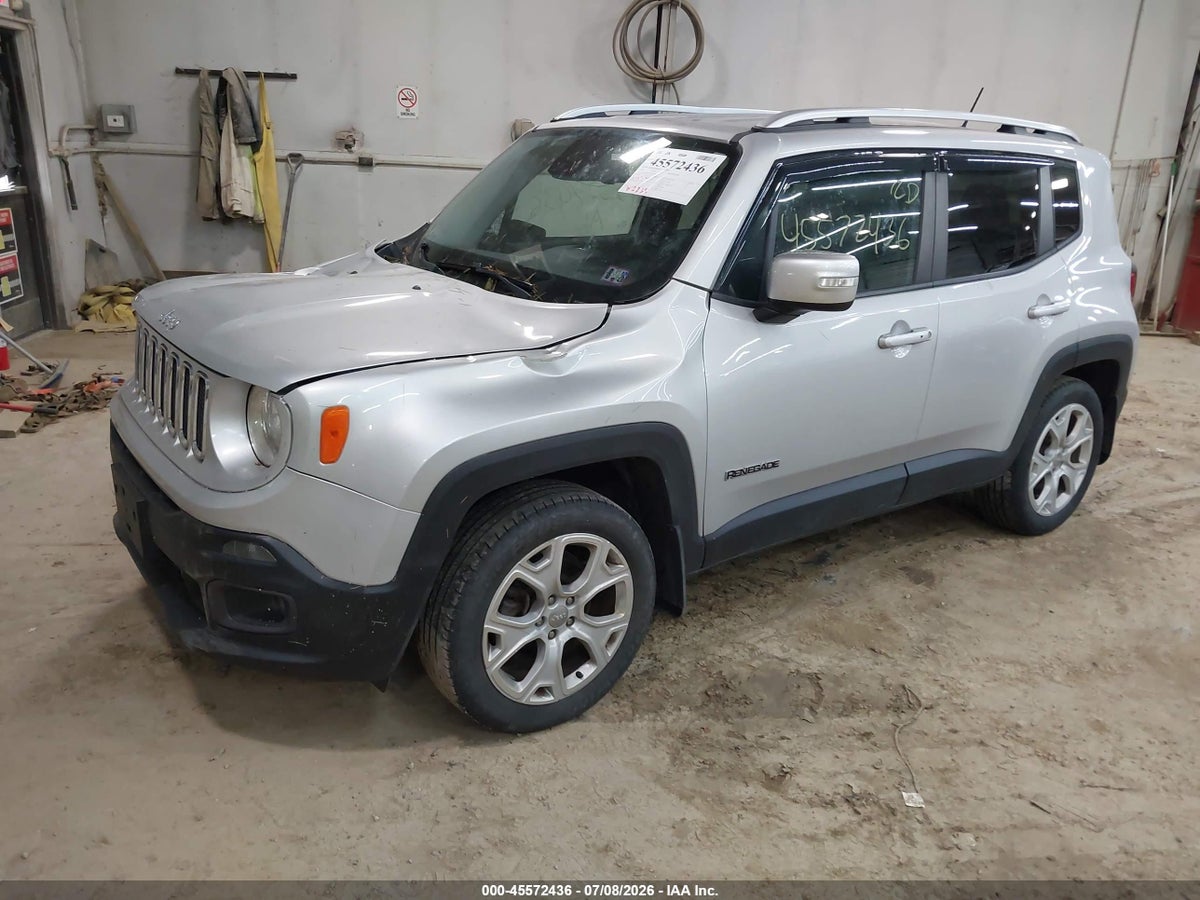 2016 JEEP RENEGADE LIMITED — снимка 2