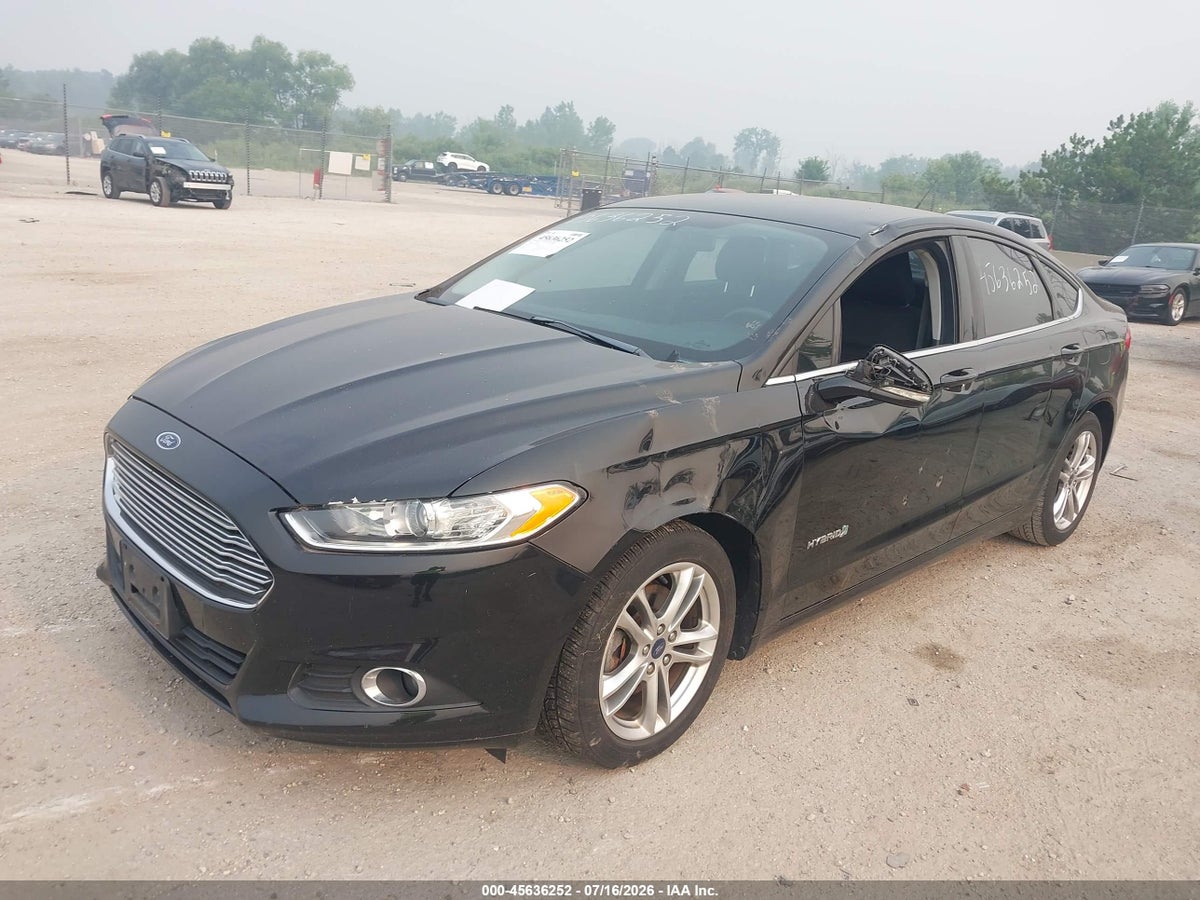 2016 FORD FUSION HYBRID SE — снимка 2