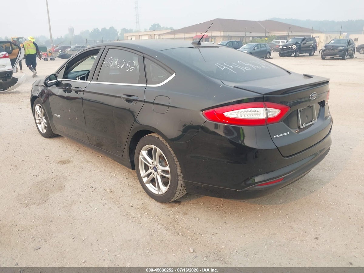 2016 FORD FUSION HYBRID SE — снимка 3
