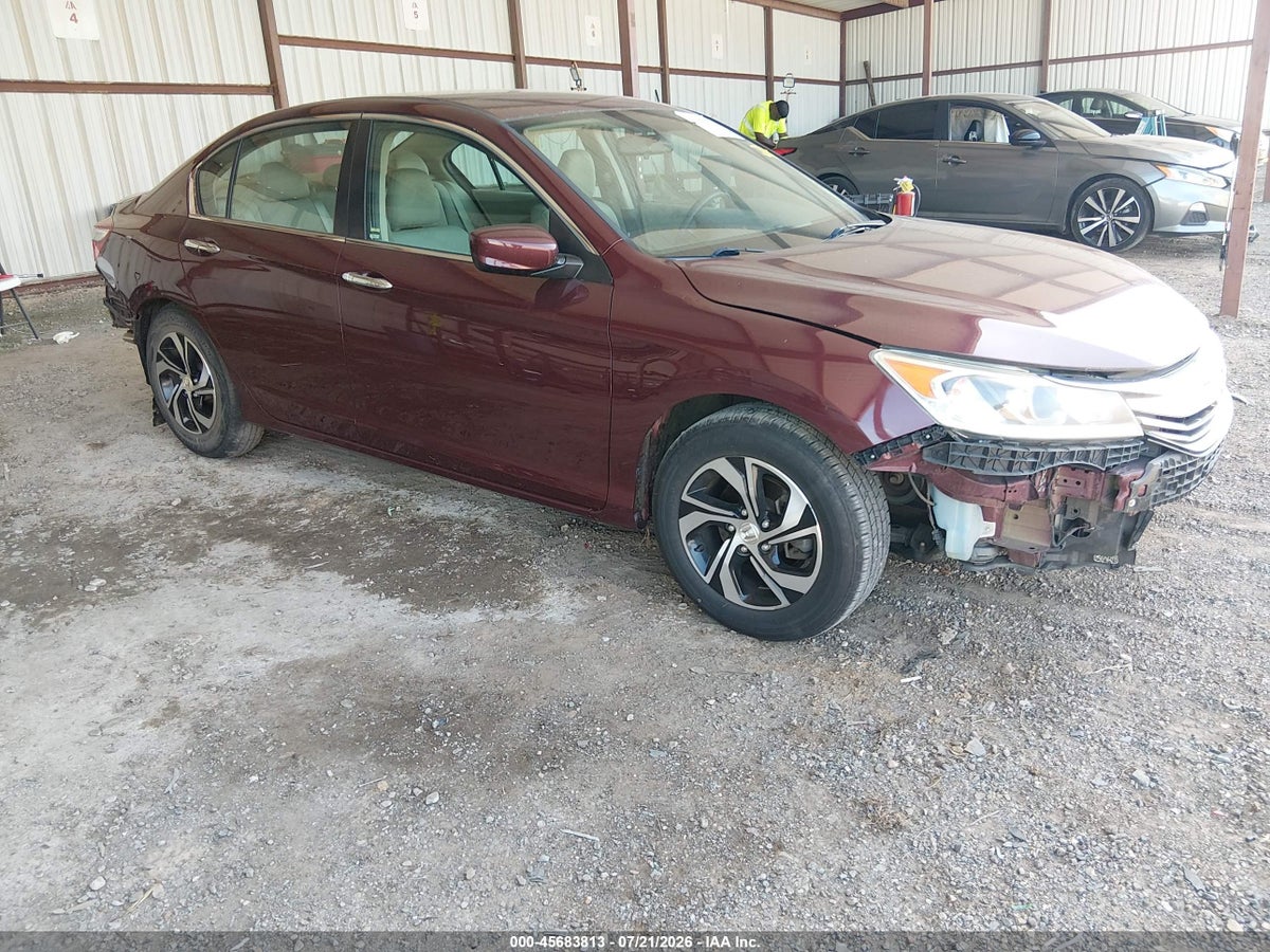 2017 HONDA ACCORD LX