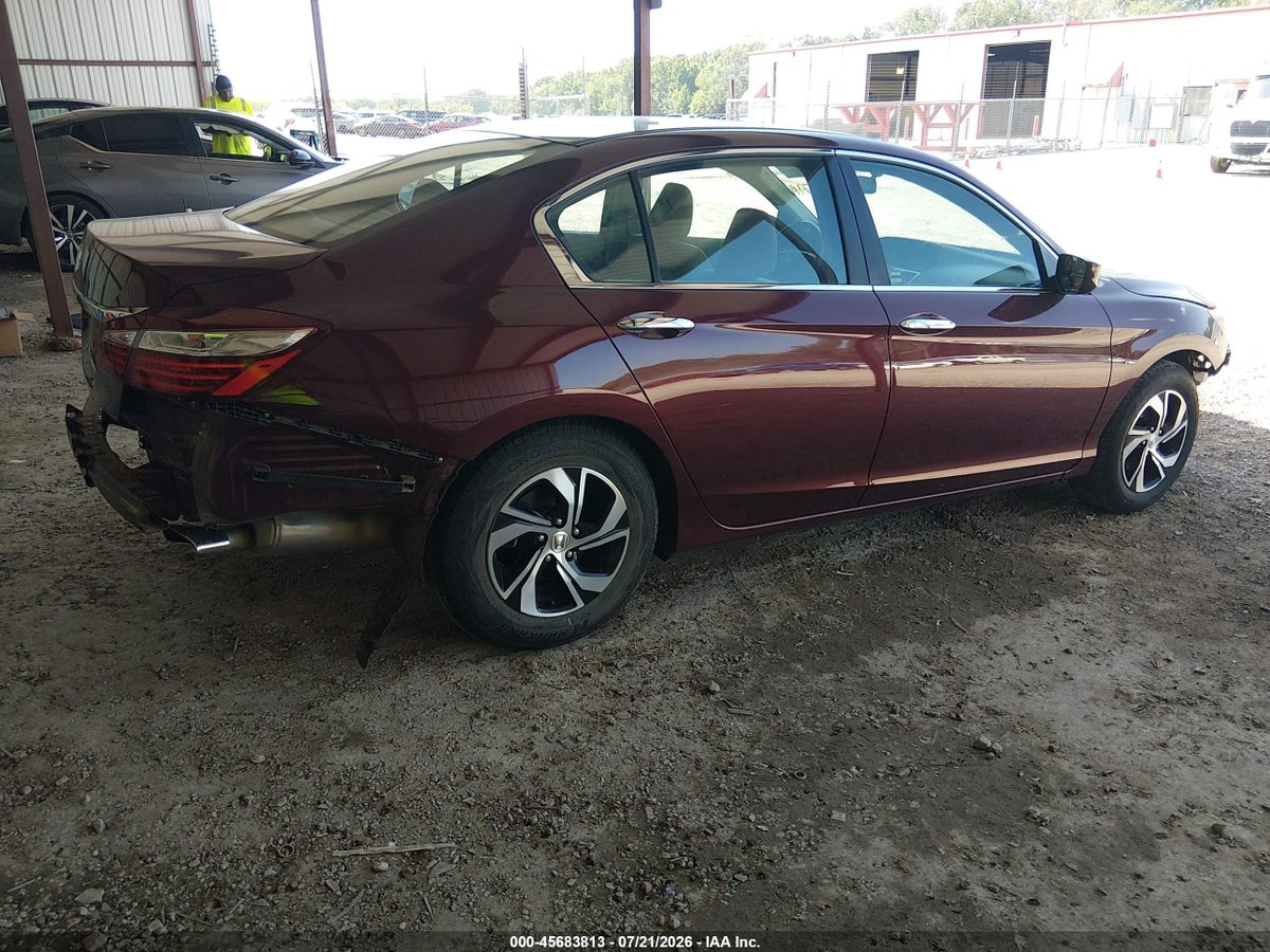 2017 HONDA ACCORD LX — снимка 4