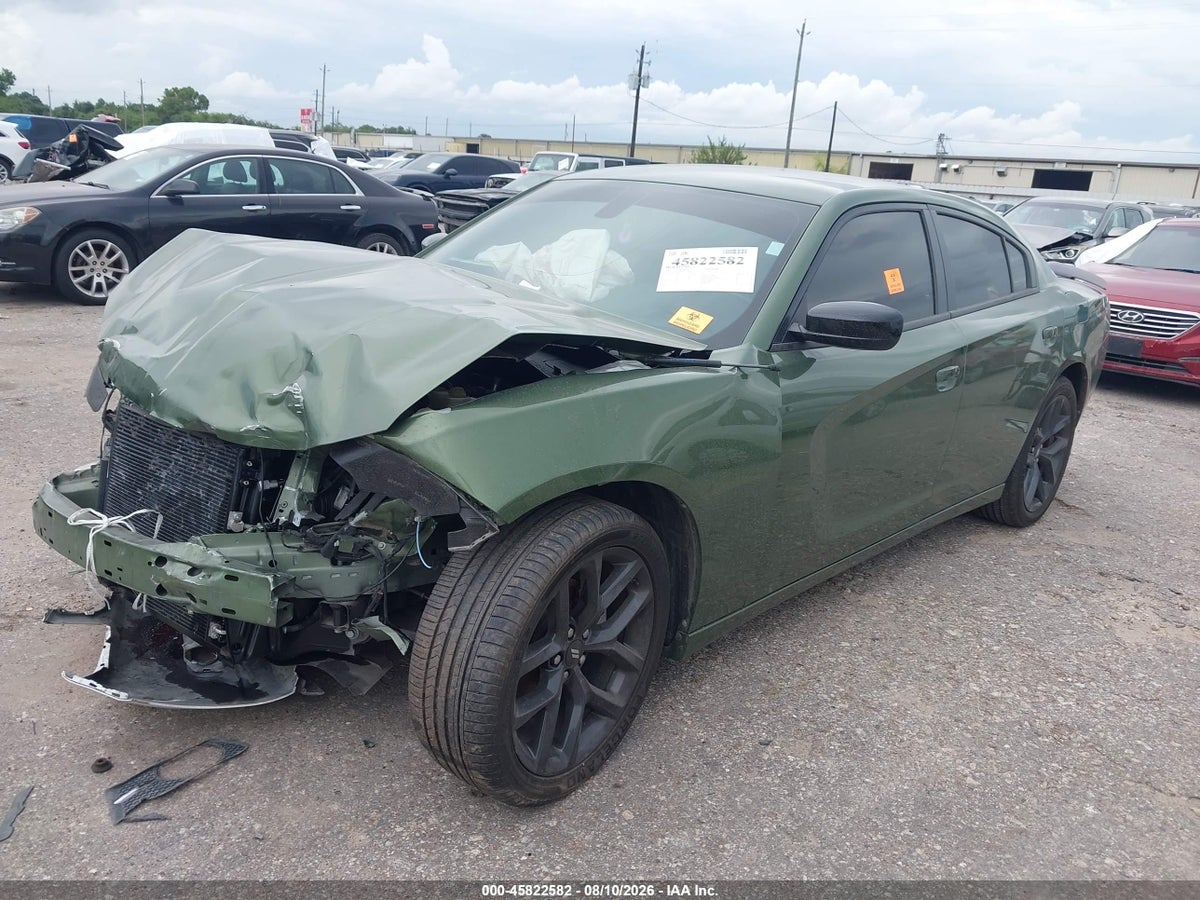 2022 DODGE CHARGER SXT RWD — снимка 2