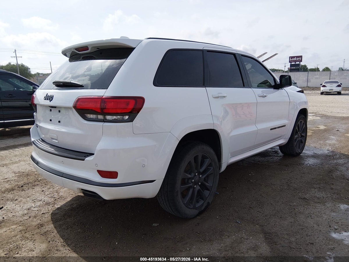 2018 JEEP GRAND CHEROKEE HIGH ALTITUDE 4X4 — снимка 4