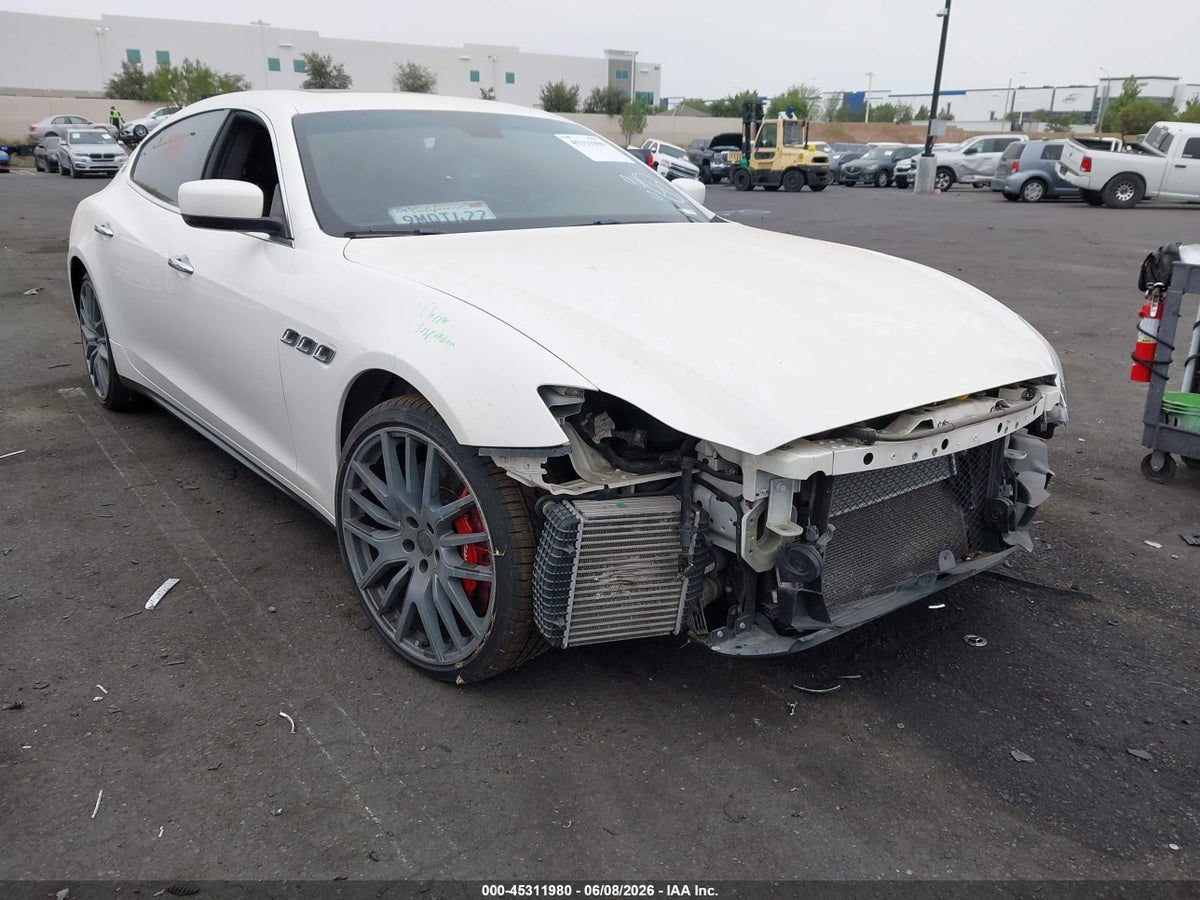 2014 MASERATI QUATTROPORTE GTS