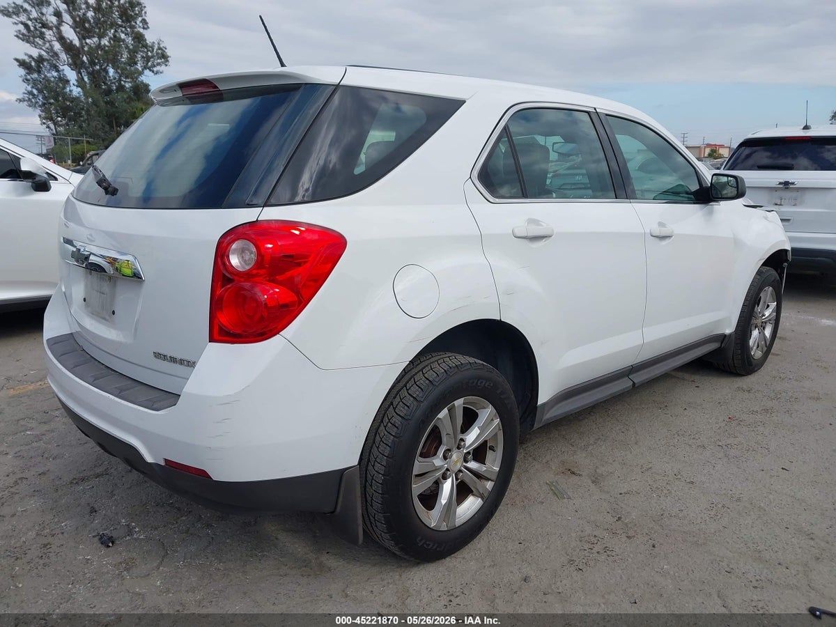 2014 CHEVROLET EQUINOX LS — снимка 4