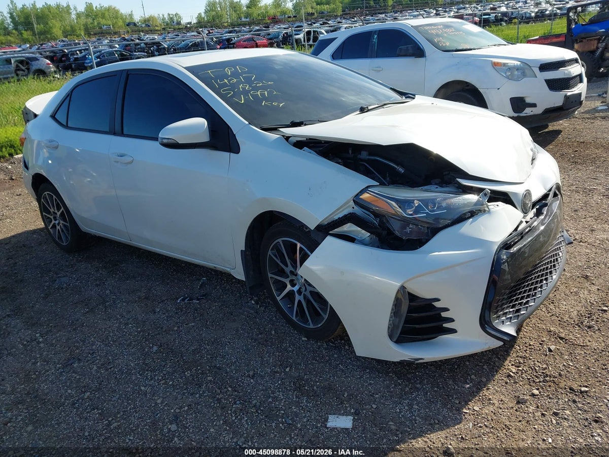 2017 TOYOTA COROLLA SE SPECIAL EDITION