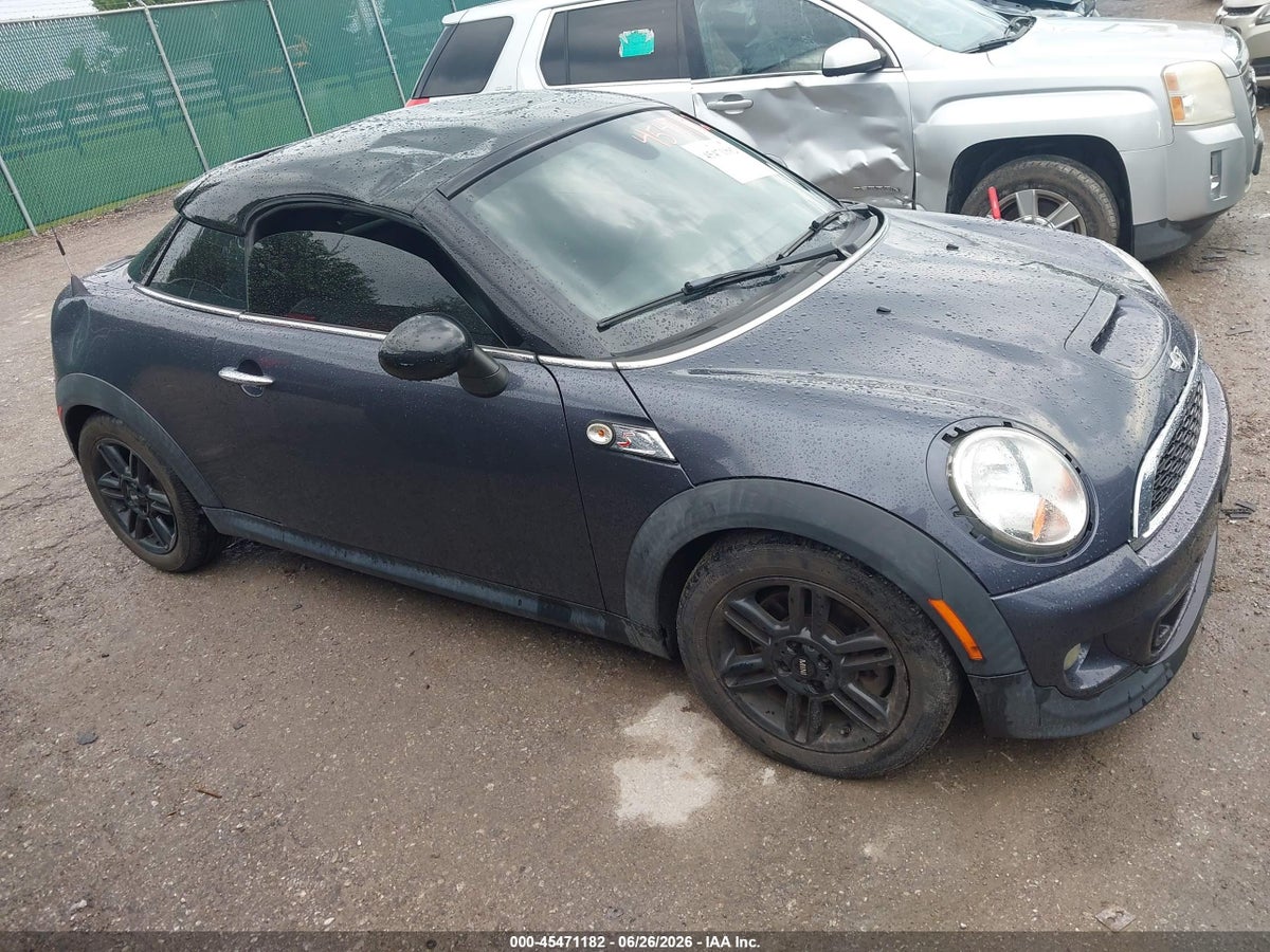 2014 MINI COUPE COOPER S