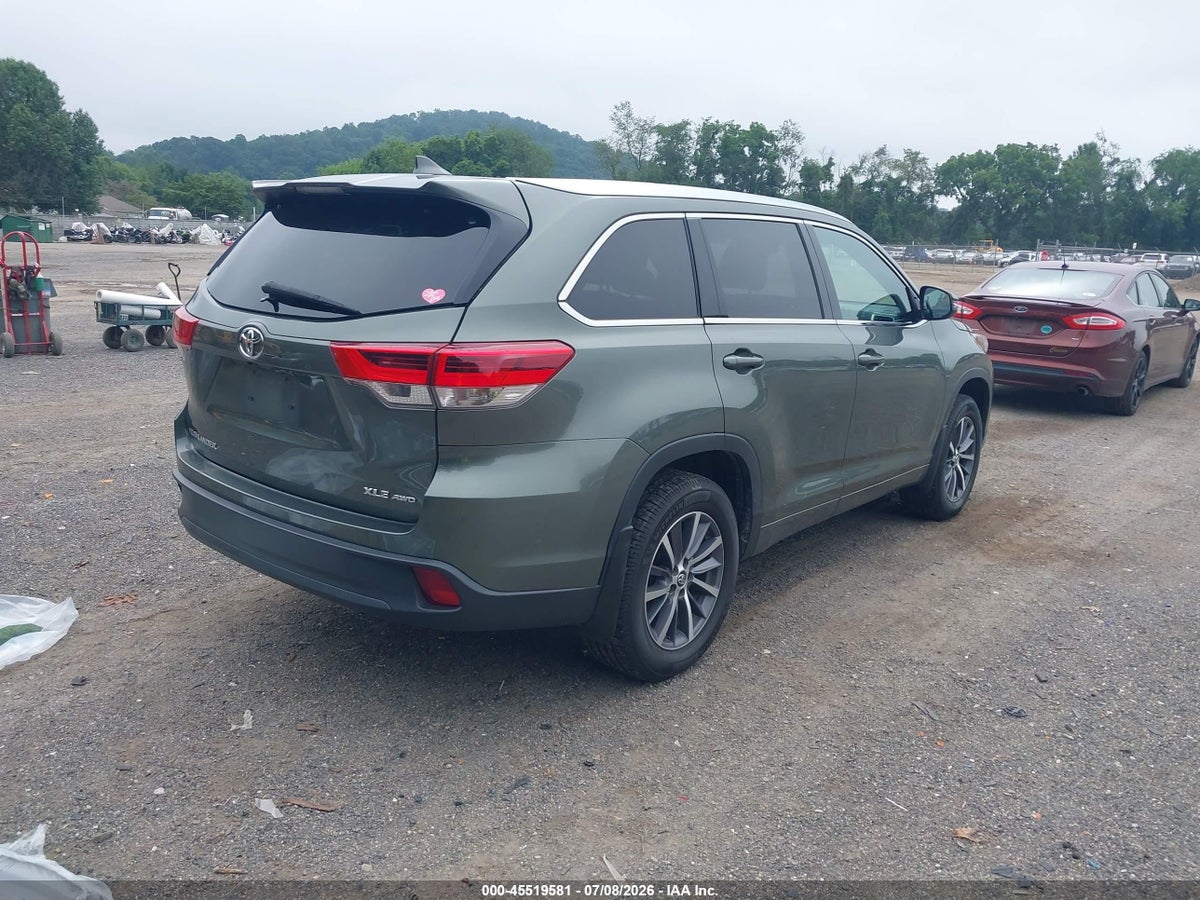 2018 TOYOTA HIGHLANDER XLE — снимка 4