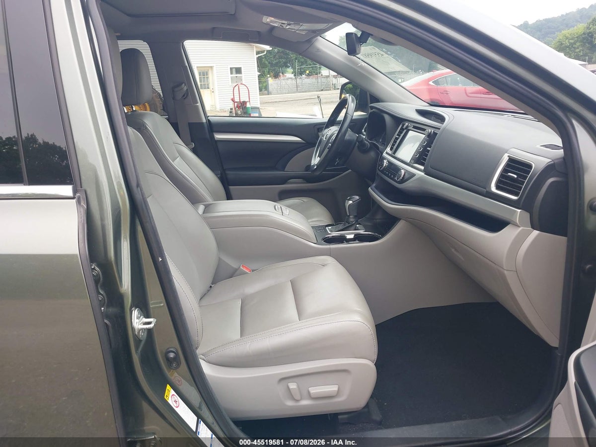 2018 TOYOTA HIGHLANDER XLE — снимка 5