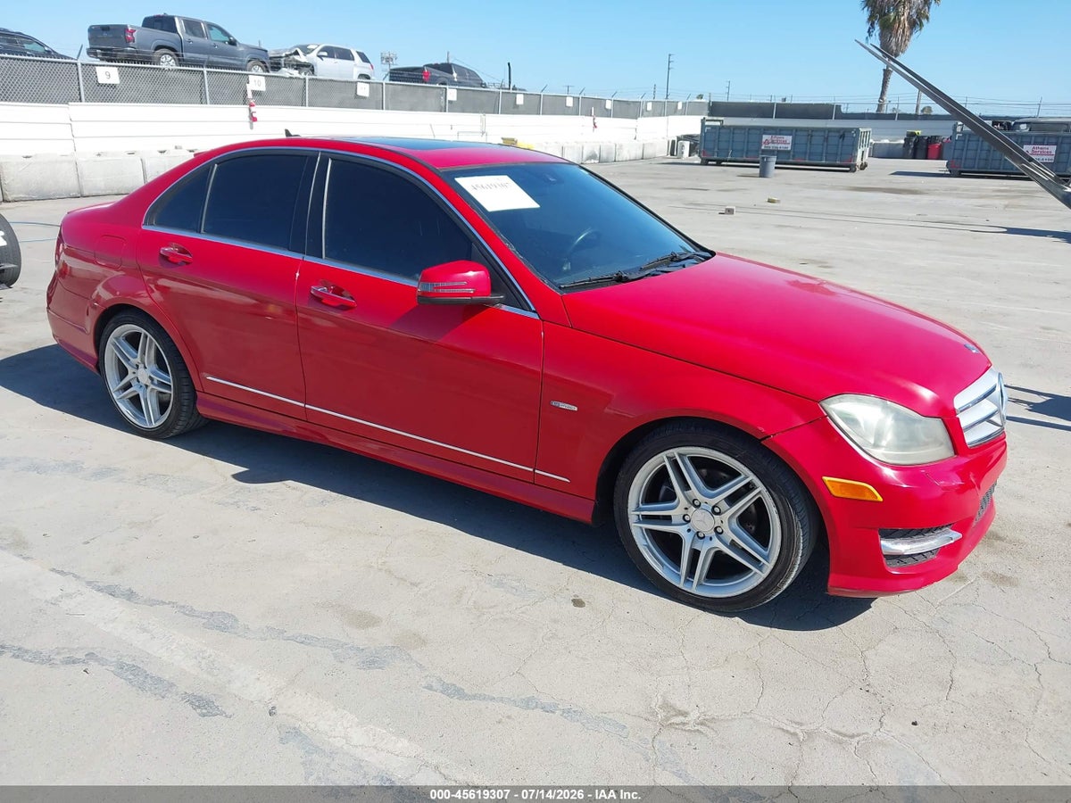 2012 MERCEDES-BENZ C 250 LUXURY/SPORT