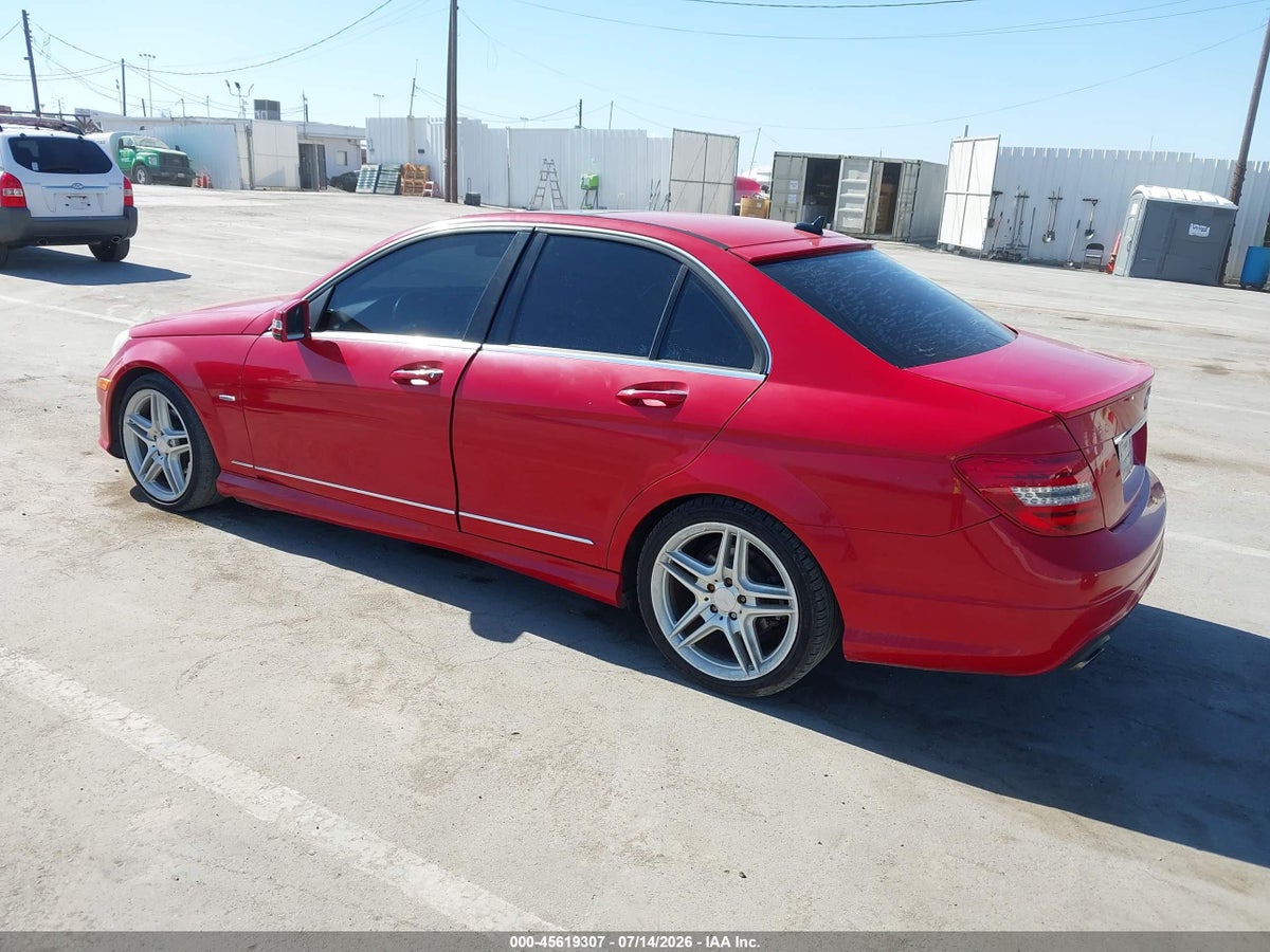 2012 MERCEDES-BENZ C 250 LUXURY/SPORT — снимка 3
