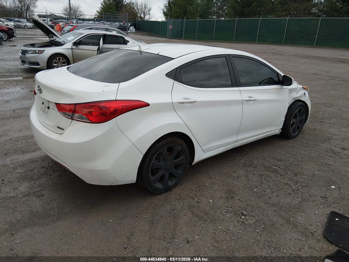 2012 HYUNDAI ELANTRA LIMITED — снимка 4