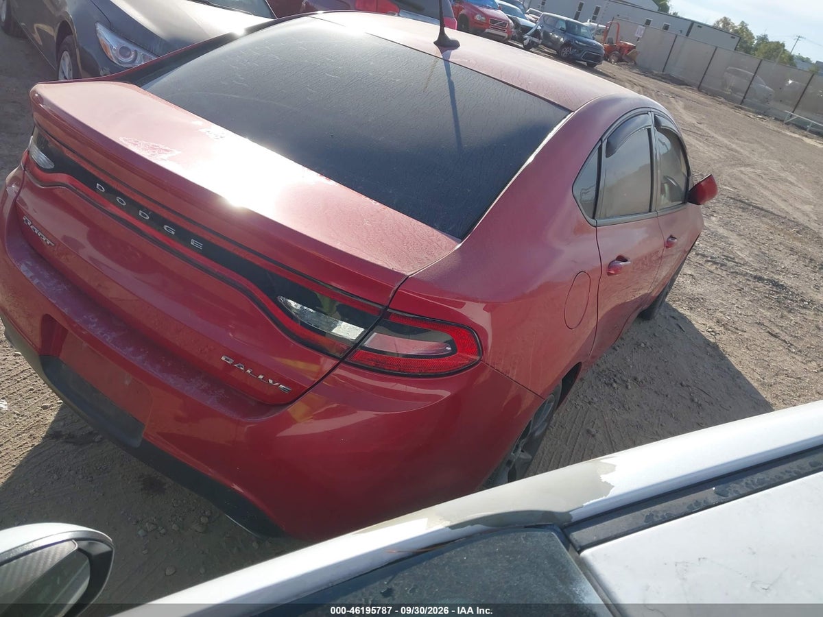 2016 DODGE DART SXT — photo 4