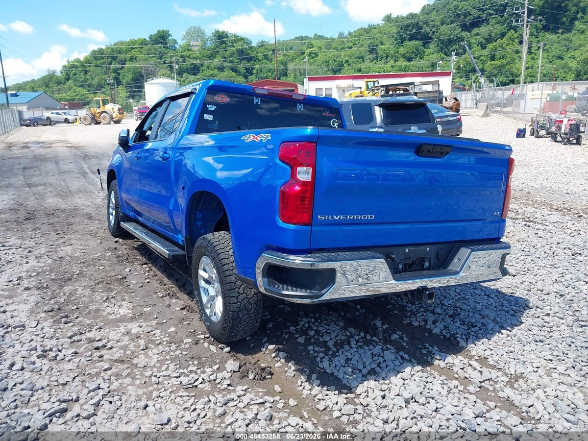 2025 CHEVROLET SILVERADO 1500 4WD SHORT BED LT WITH 2FL — снимка 3