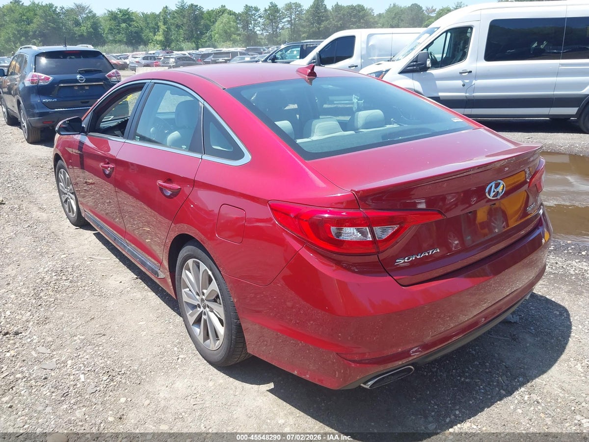 2015 HYUNDAI SONATA SPORT — снимка 3