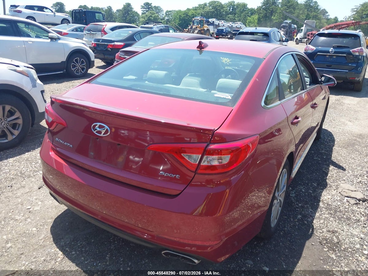 2015 HYUNDAI SONATA SPORT — снимка 4