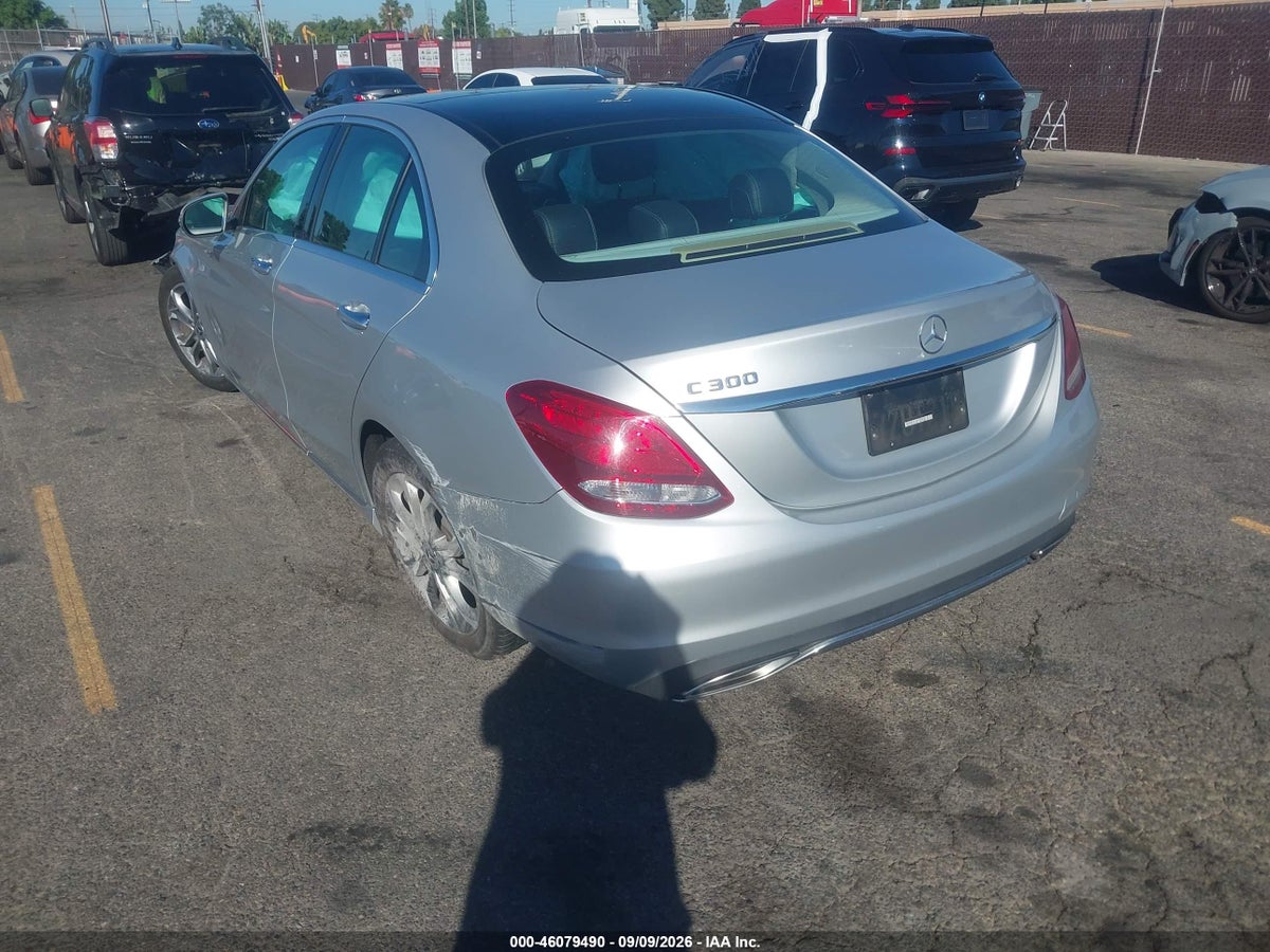 2017 MERCEDES-BENZ C 300 — снимка 3