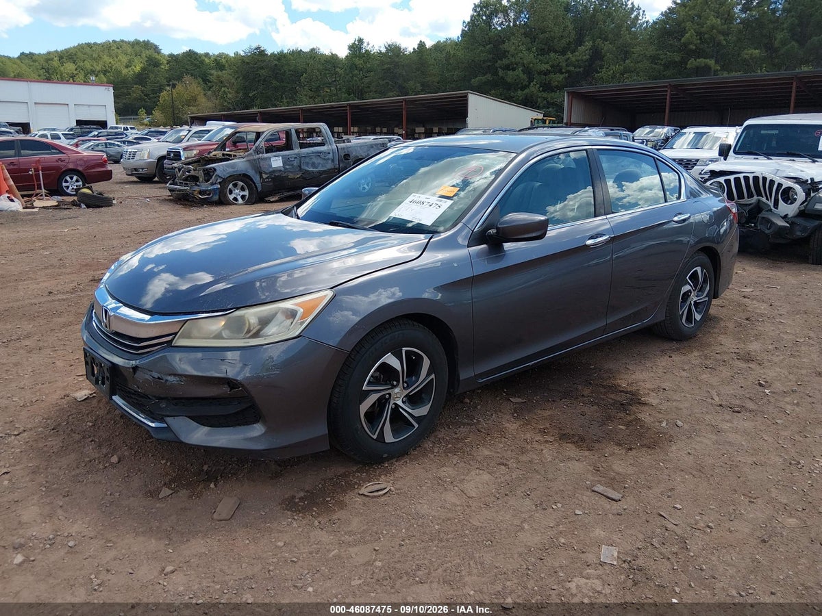 2016 HONDA ACCORD LX — снимка 2